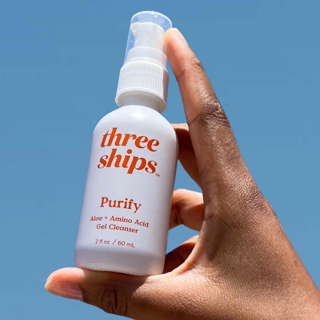 Three Ships-Purify Aloe + Amino Acid Cleanser-
