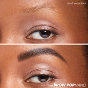 Brow Pop Nano Ultra-Fine Detailing Pencil - Makeup - Kosas - B_A-FullFaceNano-Black2 - The Detox Market | Black