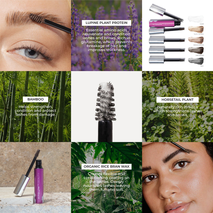 Protein Plant Brow Gel - Makeup - Fitglow Beauty - BrowGel_GRID_B2B - The Detox Market | Always