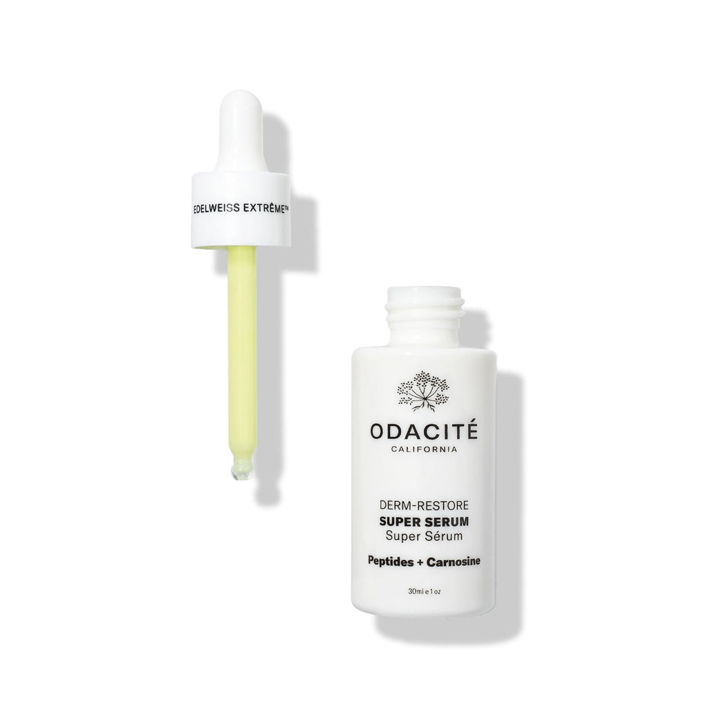 Odacite-Edelweiss Extrême Derm-Restore Super Serum-Skincare-Derm-Restore_bottle_dropper-The Detox Market | 