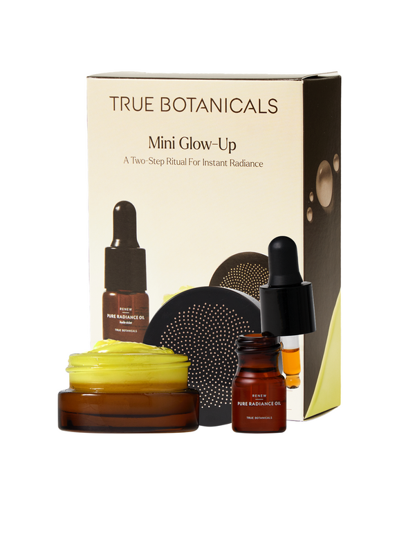 True Botanicals-GWP - True Botanicals - Pure Radiance Oil - 5ml + Ginger Turmeric Cleansing Balm - 10ml-GWP-GWP_MiniGlowUp-The Detox Market |