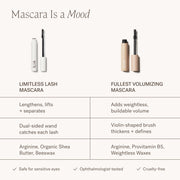 Limitless Lash Mascara - Makeup - ILIA - ILIA_2023_LimitlessLash-LLMvsFVMComparison-2000x2000 - The Detox Market | After Midnight