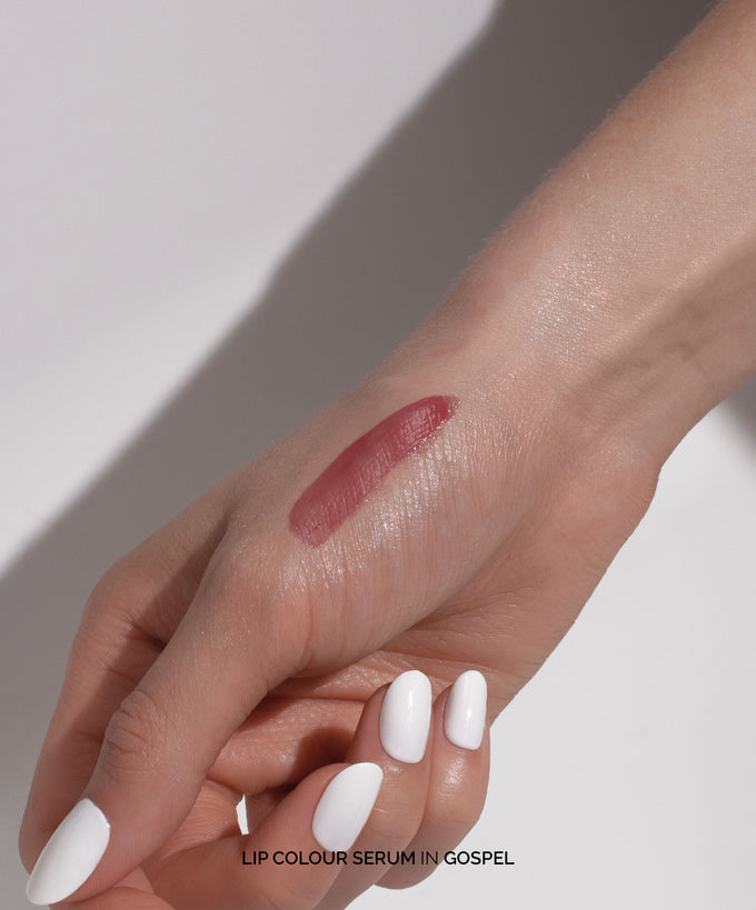 Fitglow Beauty-Lip Color Serum-Makeup-LipColourSerum_handswatch_gospel_02_DTC-The Detox Market | Gospel - Warm Berry