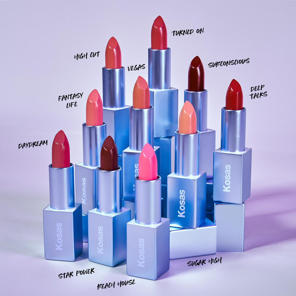 Weightless Lip Color Nourishing Satin Lipstick - Makeup - Kosas - PDP-ALL-lip-collection - The Detox Market | Always