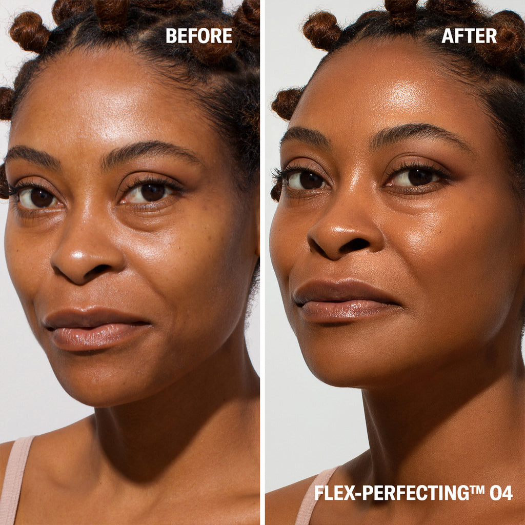 Odacite-Spf 50 Flex-Perfecting™ Mineral Drops Tinted Sunscreen-Sun Care-SPF50Tinted_04_before_after-The Detox Market | 