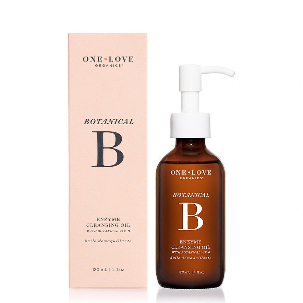 One Love Organics-Botanical B Enzyme Cleansing Oil + Makeup Remover-Vitamin B Enzyme Cleansing Oil-