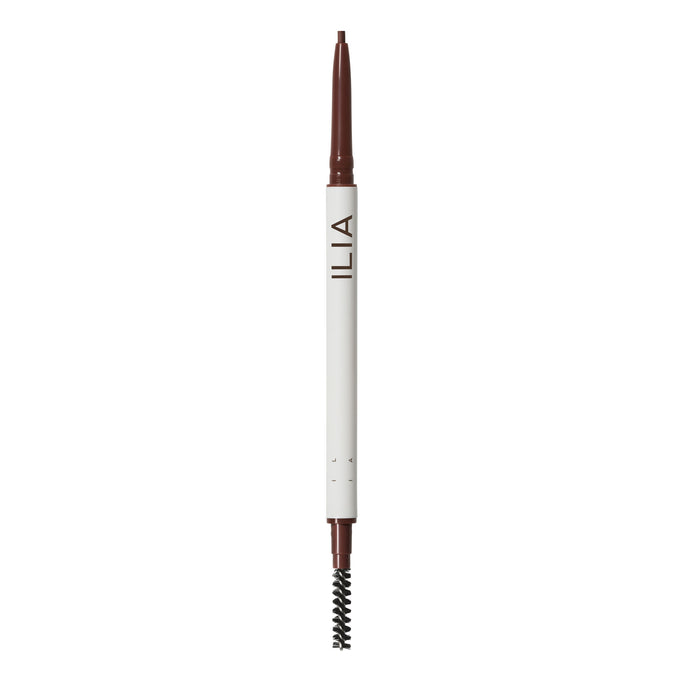 In Full Micro-Tip Brow Pencil - Makeup - ILIA - ILIA_2023_IN_FULL_BROW_PENCIL_OPEN_AUBURN-BROWN - The Detox Market | Auburn Brown