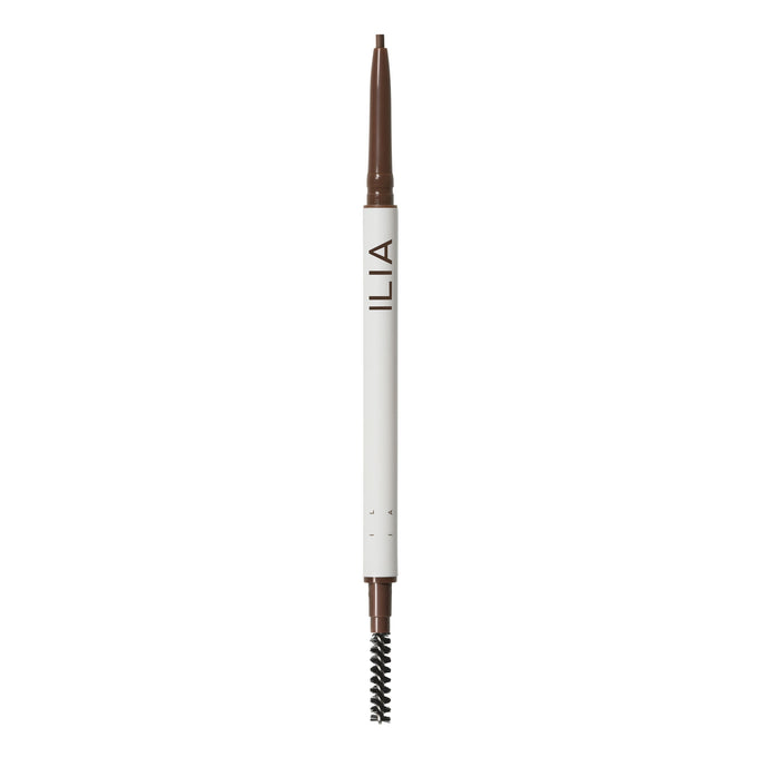 In Full Micro-Tip Brow Pencil - Makeup - ILIA - ILIA_2023_IN_FULL_BROW_PENCIL_OPEN_DARK-BROWN - The Detox Market | Dark Brown