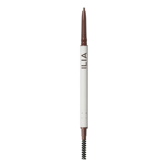 In Full Micro-Tip Brow Pencil - Makeup - ILIA - ILIA_2023_IN_FULL_BROW_PENCIL_OPEN_SOFT-BROWN - The Detox Market | Soft Brown