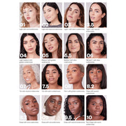 Tinted Face Oil - Makeup - Kosas - Kosas2022_TFO_10_PDP_06_FaceChart - The Detox Market | Always