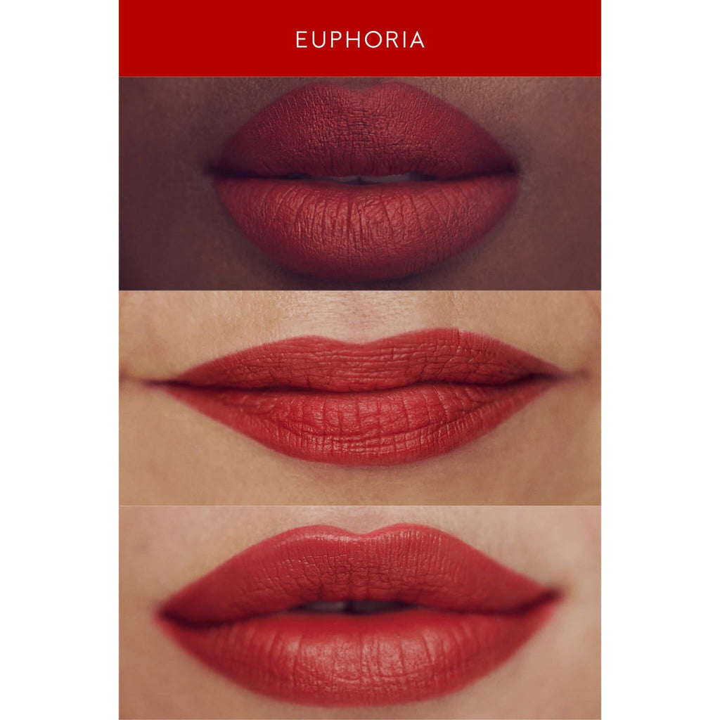 The Red Edit Lipstick - Makeup - Kjaer Weis - Red-Edit-Lip-Grid-Layout-Euphoria-TDM - The Detox Market | Euphoria