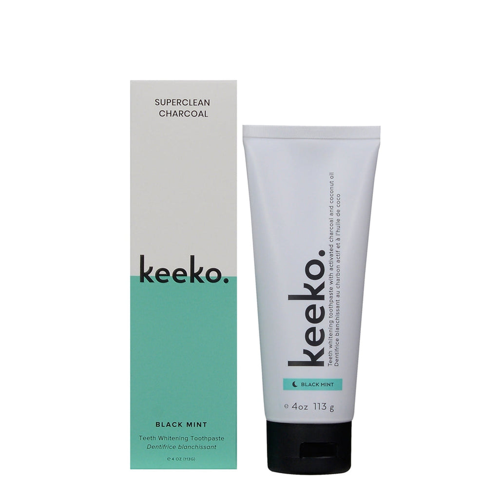 Keeko-Superclean Charcoal Toothpaste-