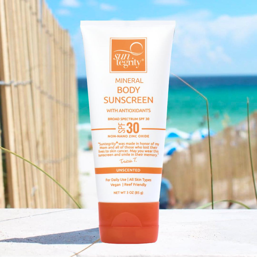 Suntegrity-Unscented Body Sunscreen SPF 30-Sun Care-UnscentedBodyonthebeach-The Detox Market | Unscented Body Sunscreen - 3 oz