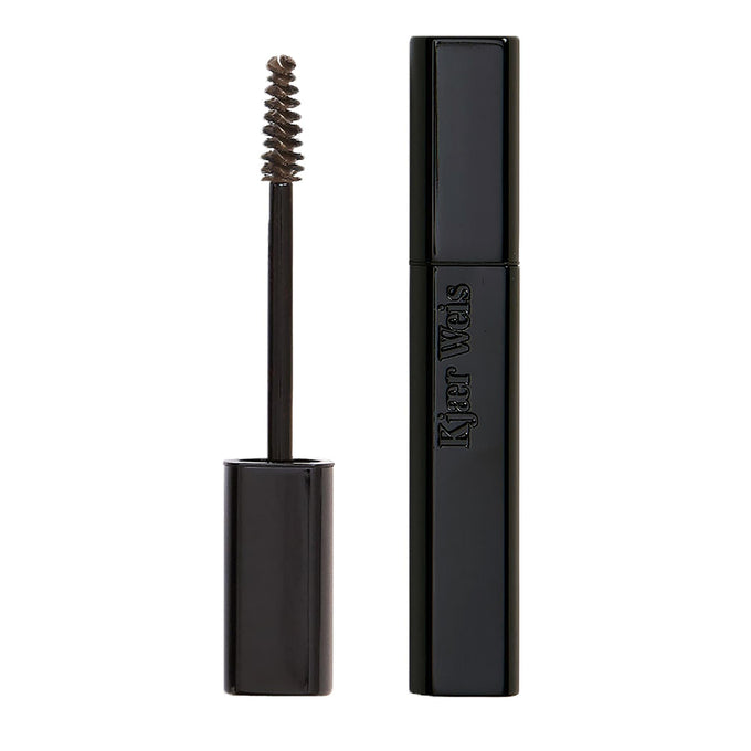 FeatherTouch Brow Gel - Makeup - Kjaer Weis - kw_brow_gel_medium_brown_1 - The Detox Market | Medium Brown - For warm soft brunette hair