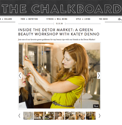 Chalkboard Mag -11/14-The Detox Market