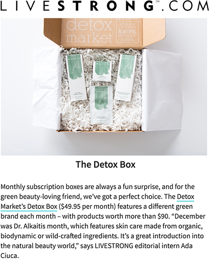 Livestrong January 2, 2017-The Detox Market