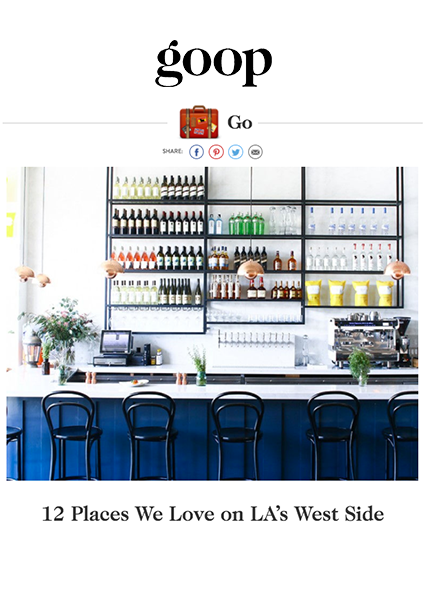 Goop - 12 Places We Love on LA's West Side-The Detox Market