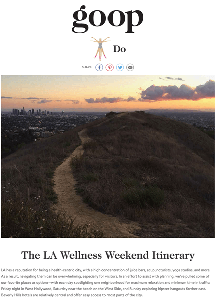 Goop LA Weekend-The Detox Market