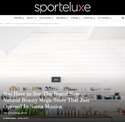 SportLuxe - 02/2017-The Detox Market