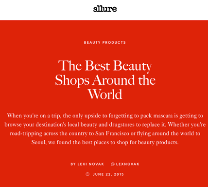 Allure-The Detox Market