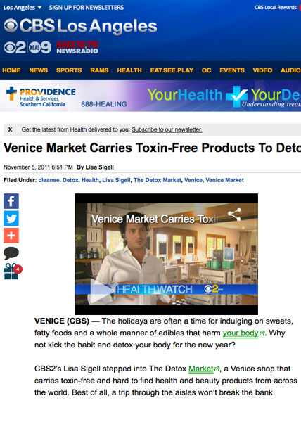 CBS-The Detox Market