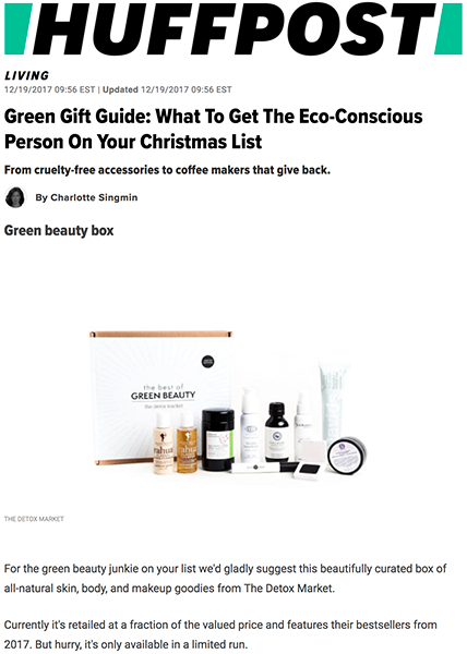 Huffpost December 19, 2017-The Detox Market