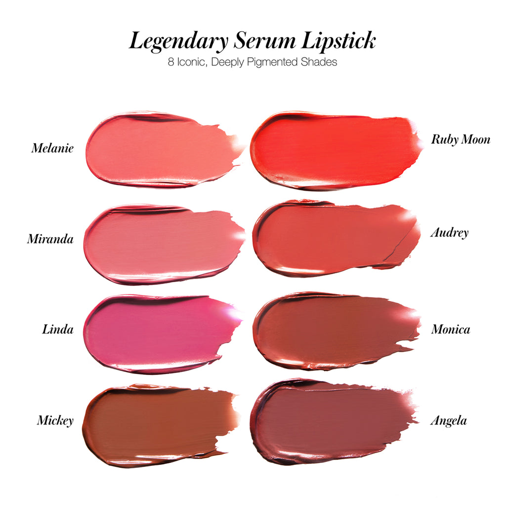 Legendary Serum Lipstick - Makeup - RMS Beauty - Legendary-Lipstick-Group-Swatch - The Detox Market | Always