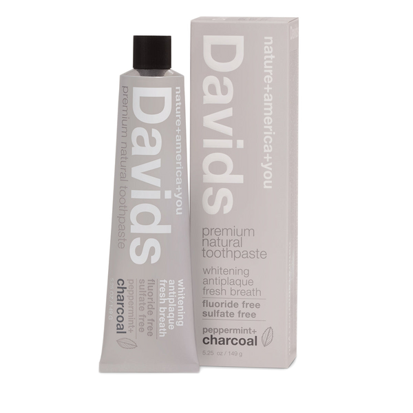 Peppermint+Charcoal Premium Natural Toothpaste