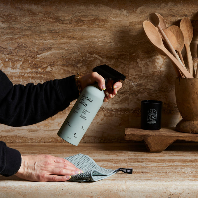 Guests On Earth-Waffle Cleaning Cloth-Home-04_PDP_GUESTSONEARTH_WAFFLECLOTH_PACKSHOT-The Detox Market | 