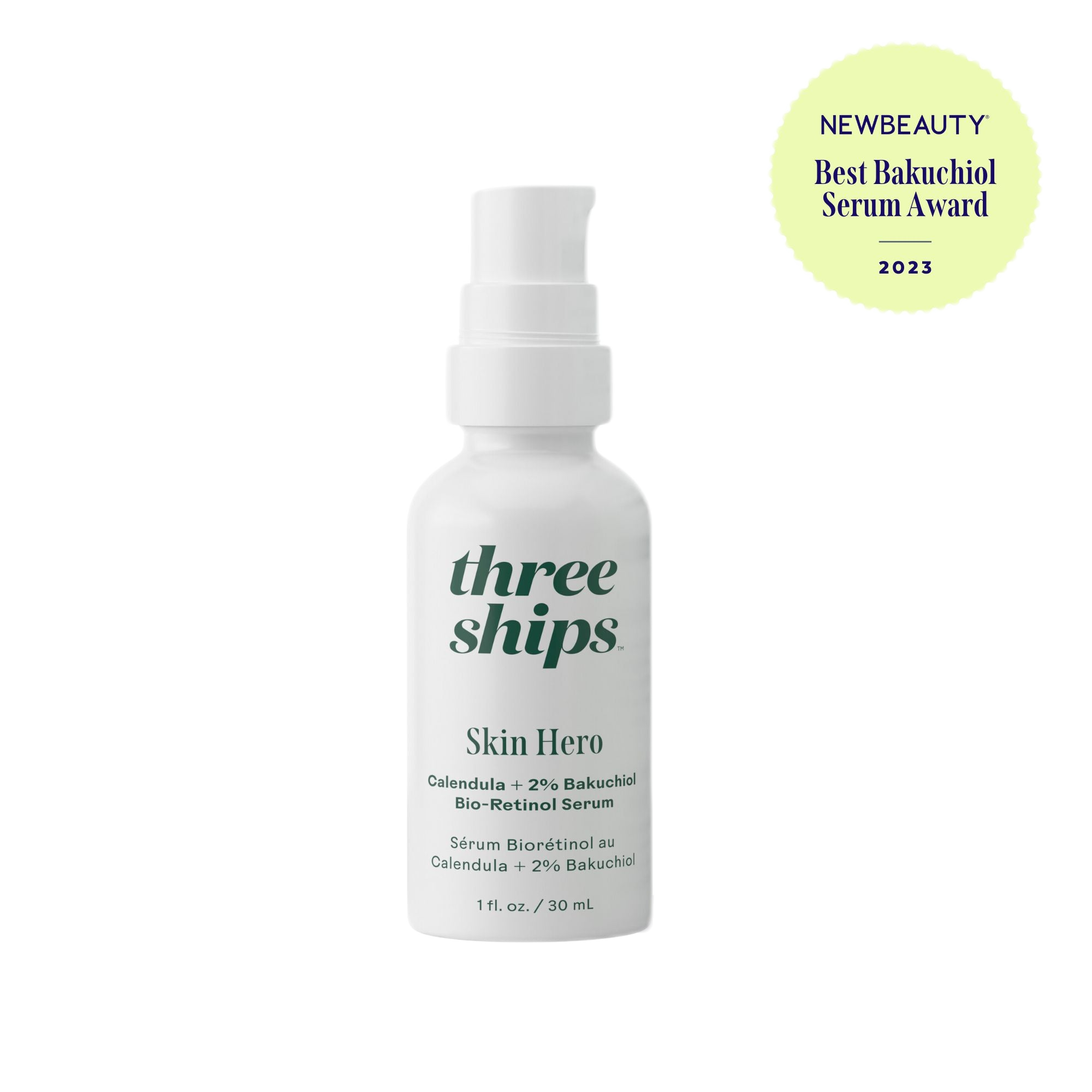 SkinHero™ Calendula + 2% Bakuchiol Bio-Retinol Serum