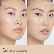 Kosas-Revealer Super Creamy + Brightening Concealer with Caffeine and Hyaluronic Acid-Makeup-1-BeforeandAfterCards_3.2-The Detox Market | 3.2 - Light with Neutral Olive Undertones