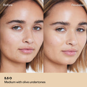 Kosas-Revealer Super Creamy + Brightening Concealer with Caffeine and Hyaluronic Acid-Makeup-1-BeforeandAfterCards_5.5-The Detox Market | 5.5 - Medium with Olive Undertones