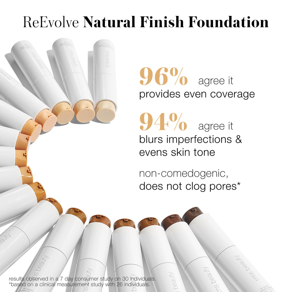 ReEvolve Natural Finish Foundation - Makeup - RMS Beauty - Claims2 - The Detox Market | Always
