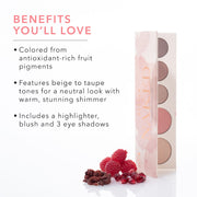 100% Pure-Fruit Pigmented Better Naked Palette-Makeup-1BODBD211CFPBNP_Fruit_Pigmented_Better_Naked_Palette_Product_Benefits-The Detox Market | 