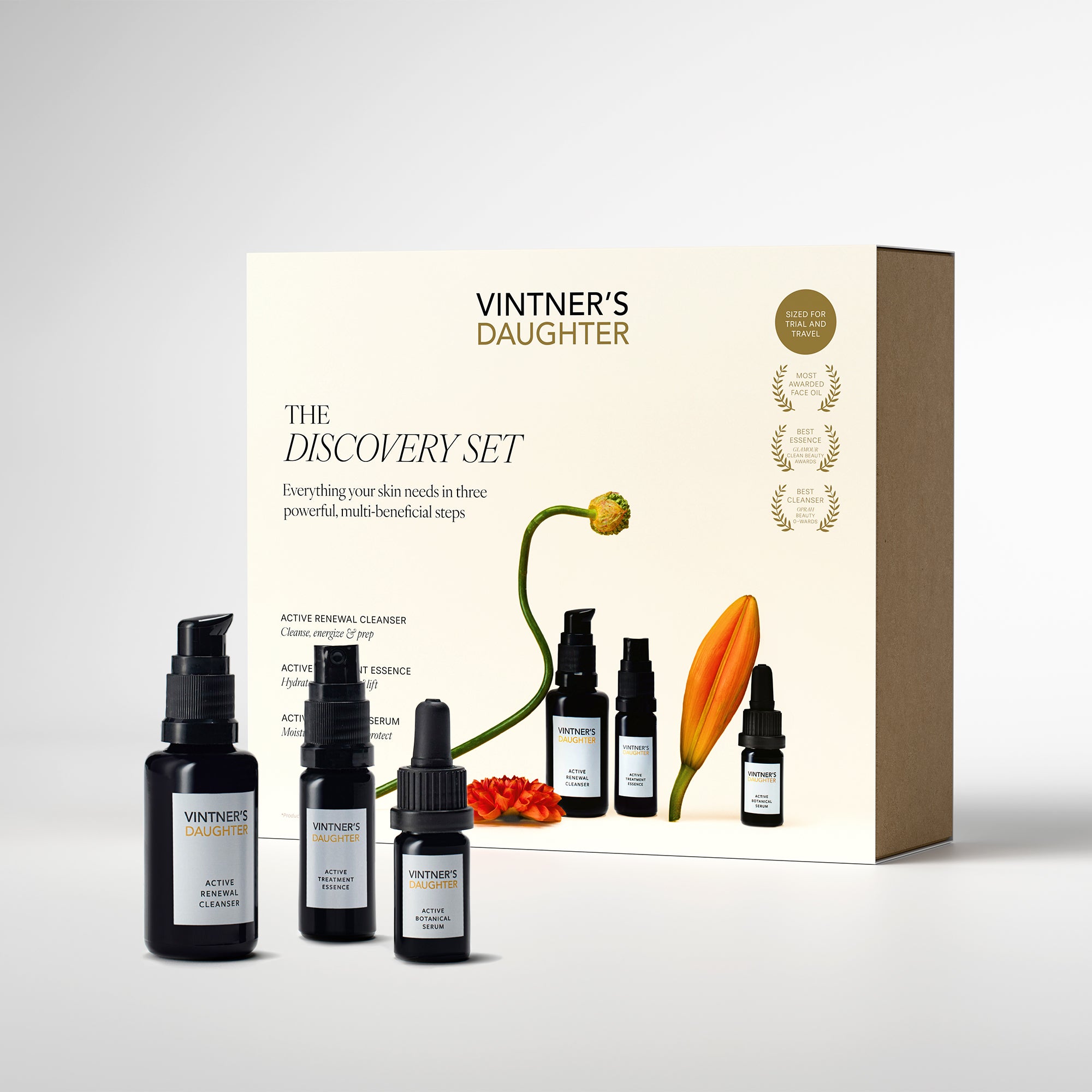 Vintner's Daughter-The Discovery Set-Skincare-1_VD_TheDiscoverySet_SleeveRenderingwithbottles-The Detox Market | 