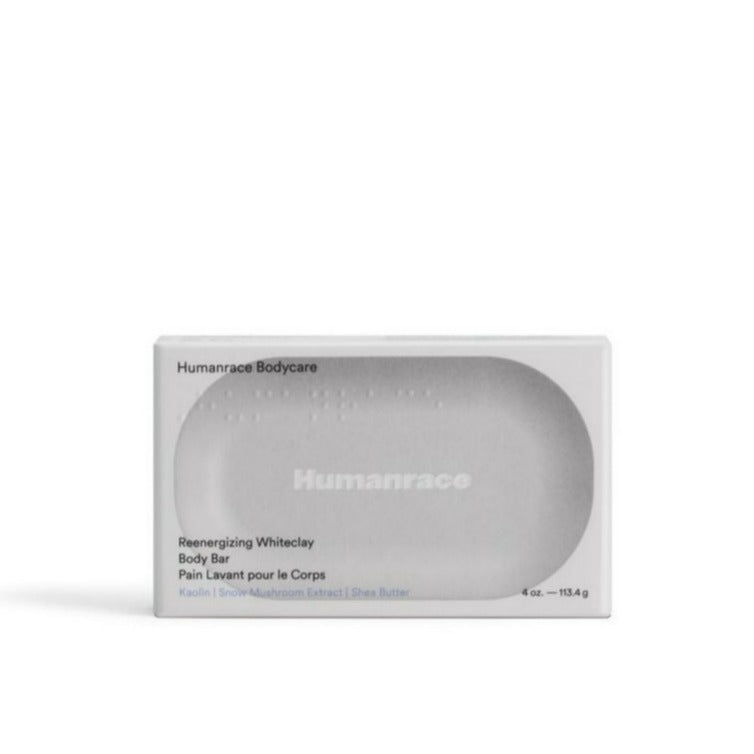 Humanrace-Reenergizing Whiteclay Body Bar-Body-2.FrontOnBox-The Detox Market | 