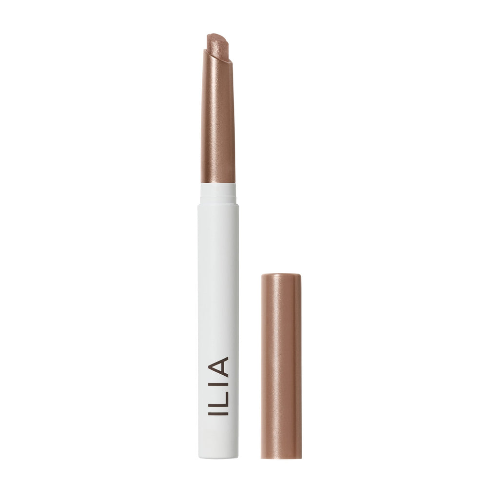 ILIA-Eye Stylus Shadow Stick-Makeup-2000x2000_Eye-Stylus_Adorn_Open.-The Detox Market  | Adorn - neutral taupe (shimmer)