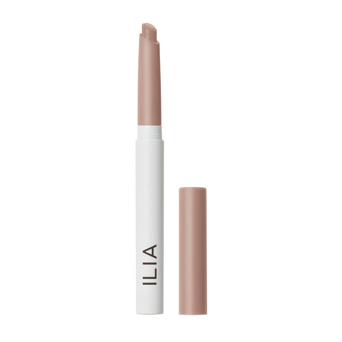 ILIA-Eye Stylus Shadow Stick-Makeup-2000x2000_Eye-Stylus_Flax_Open-The Detox Market  | Flax - taupe brown (matte)