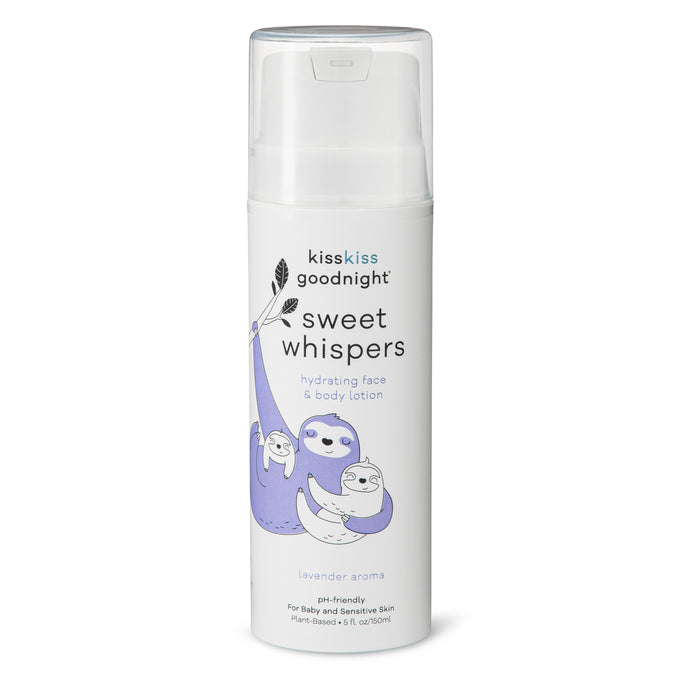 Kiss Kiss Goodnight-Sweet Whispers Hydrating Face And Body Lotion (Lavender)-