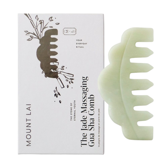 The Jade Massaging Gua Sha Comb