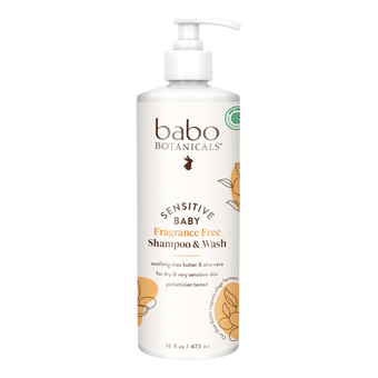 Sensitive Baby Fragrance Free Shampoo & Wash