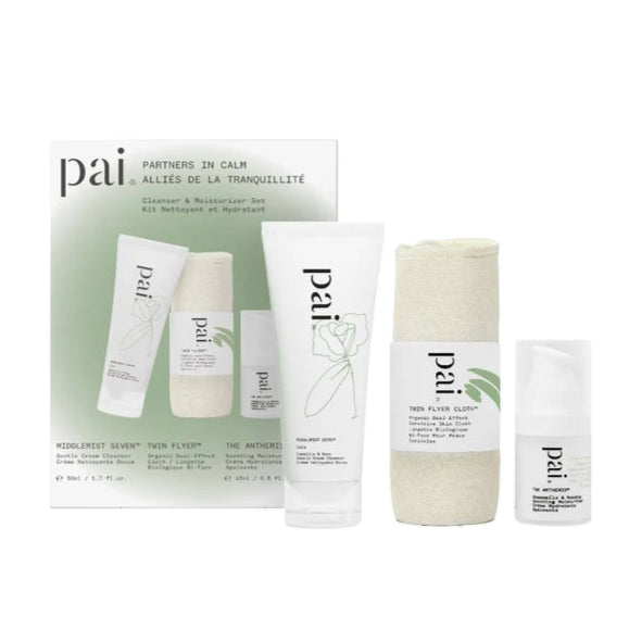 Partners In Calm Cleanser & Moisturizer Set