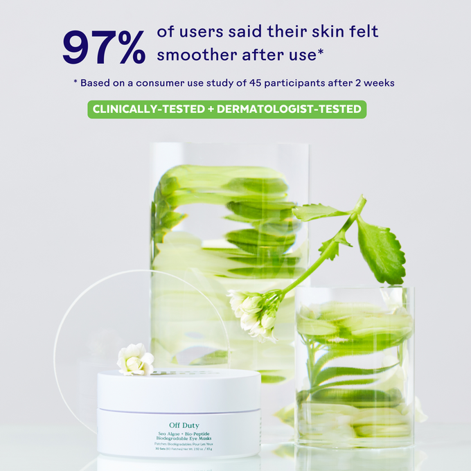 Three Ships-Off Duty Sea Algae + Bio-Peptide Smoothing Biodegradable Eye Masks-Skincare-628110639523_3_Testing_8e15165b-0d0e-4718-acc8-37a0a7ea4663-The Detox Market | 
