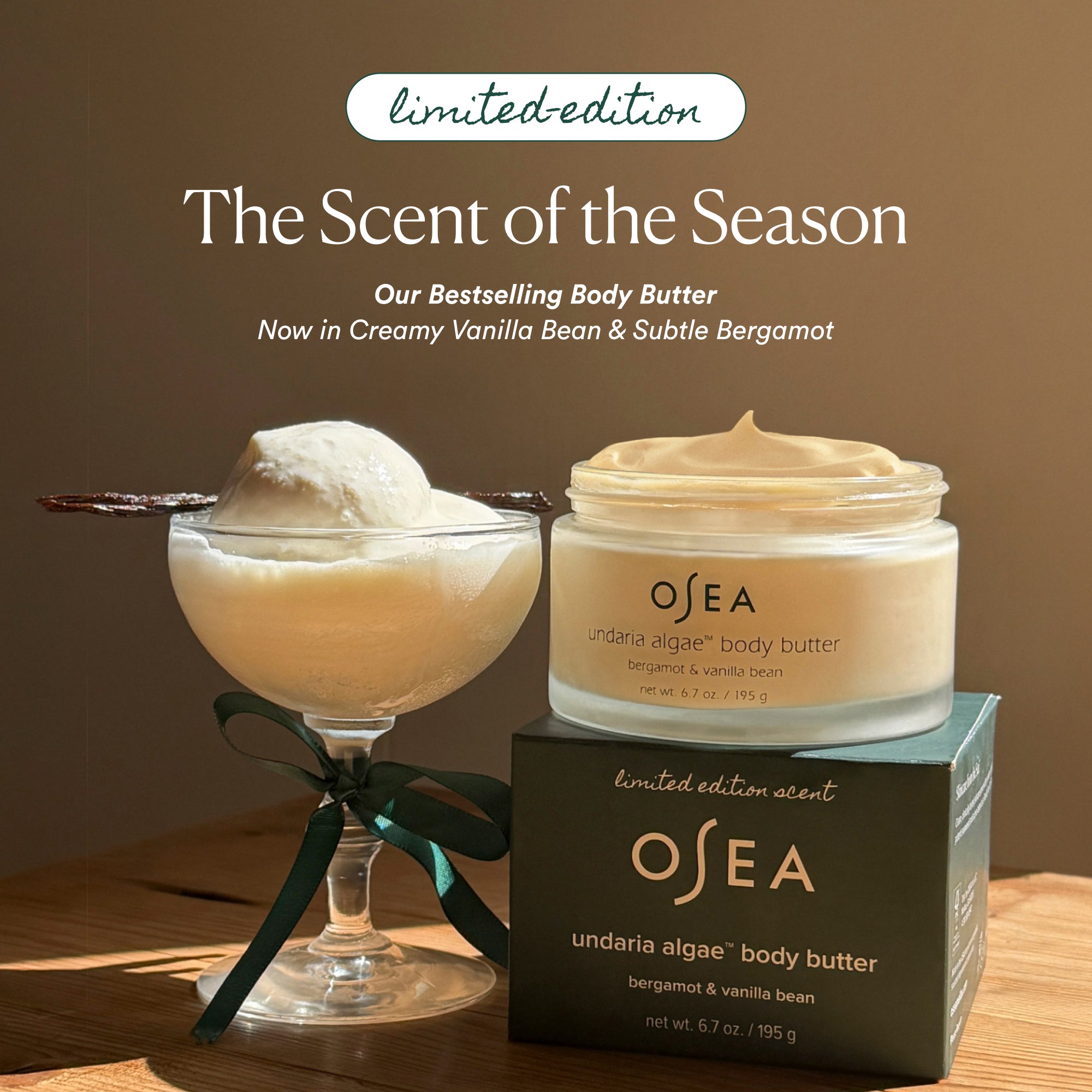 Undaria Algae™ Body Butter - Bergamot & Vanilla Bean