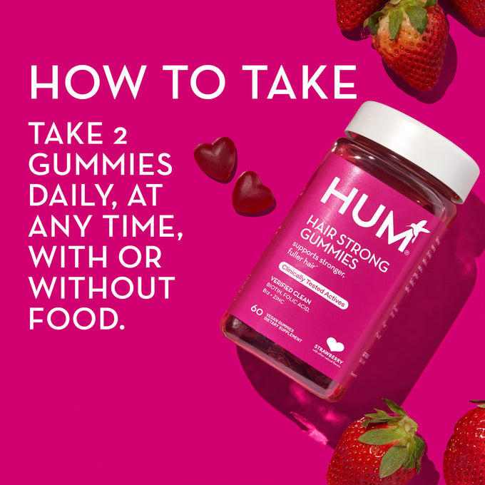 HUM Nutrition-Hair Strong Gummies-