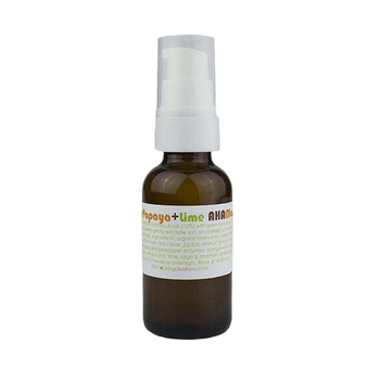 Green Papaya & Lime AHA Mask