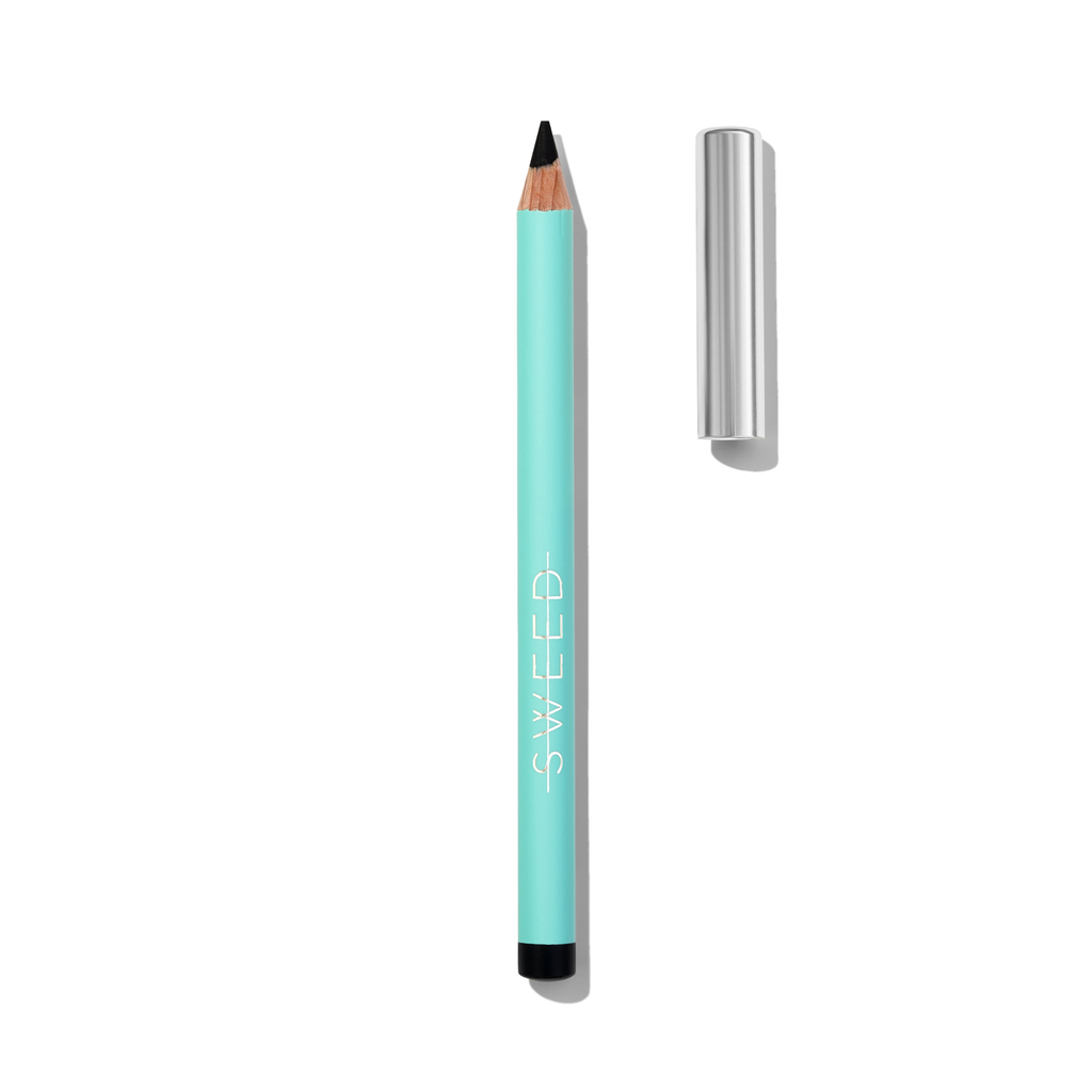 SWEED-Satin Kohl Eye Pencil-Makeup-7350080193066_4-Black-The Detox Market | Black - Matte deep black