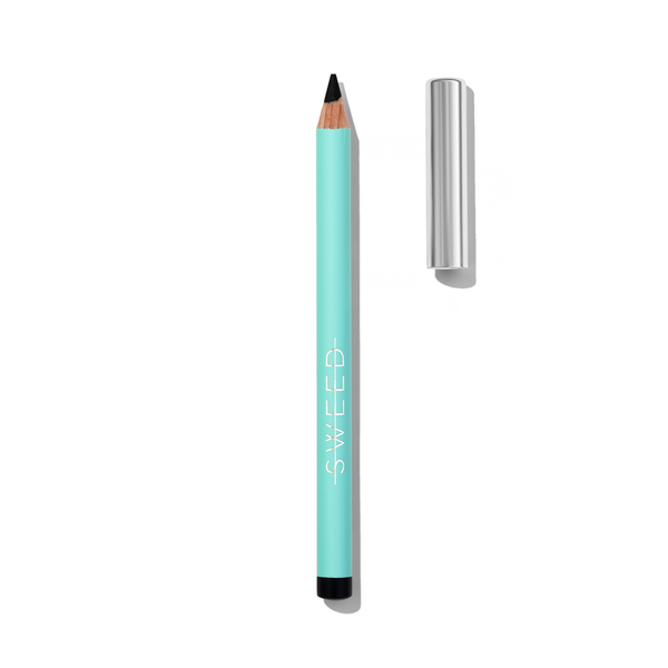 SWEED-Satin Kohl Eye Pencil-Makeup-7350080193066_4-Black-The Detox Market | Black - Matte deep black