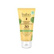 Babo Botanicals-SPF 30 Clear Zinc, Fragrance Free Sunscreen Lotion-Body-8077-front-The Detox Market | 