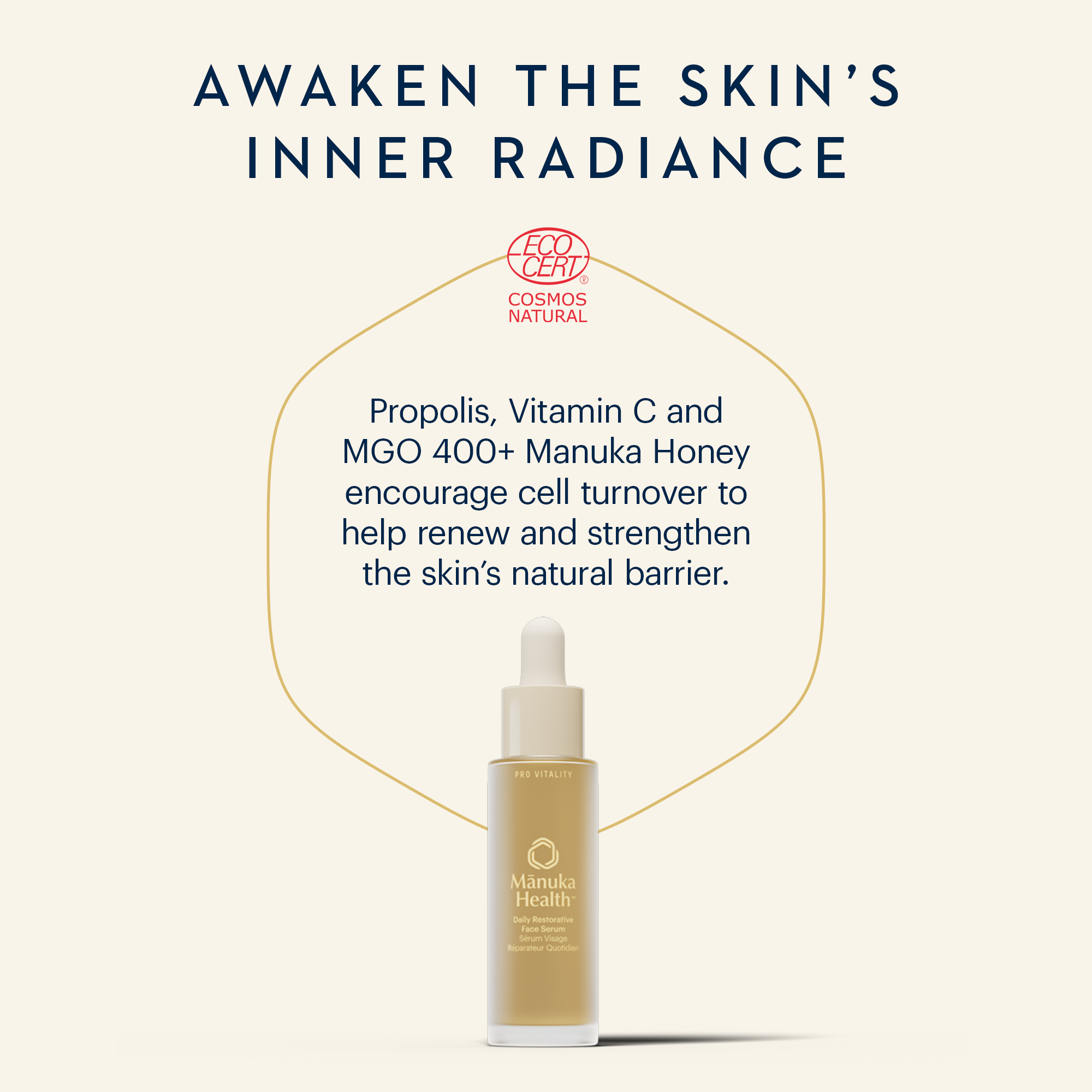 Mānuka Health-Pro Vitality Daily Restorative Face Serum With Propolis & Vitamin C-Skincare-810001471514_PR04538_PROVITALITYDAILYRESTORATIVEFACESERUM_30ml_2_b2782a1c-232d-49c7-8a88-1b7b671f8421-The Detox Market | 